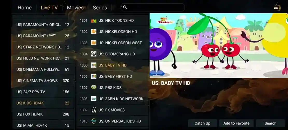 Preview 3 - Bingetrax Premium IPTV Subscription