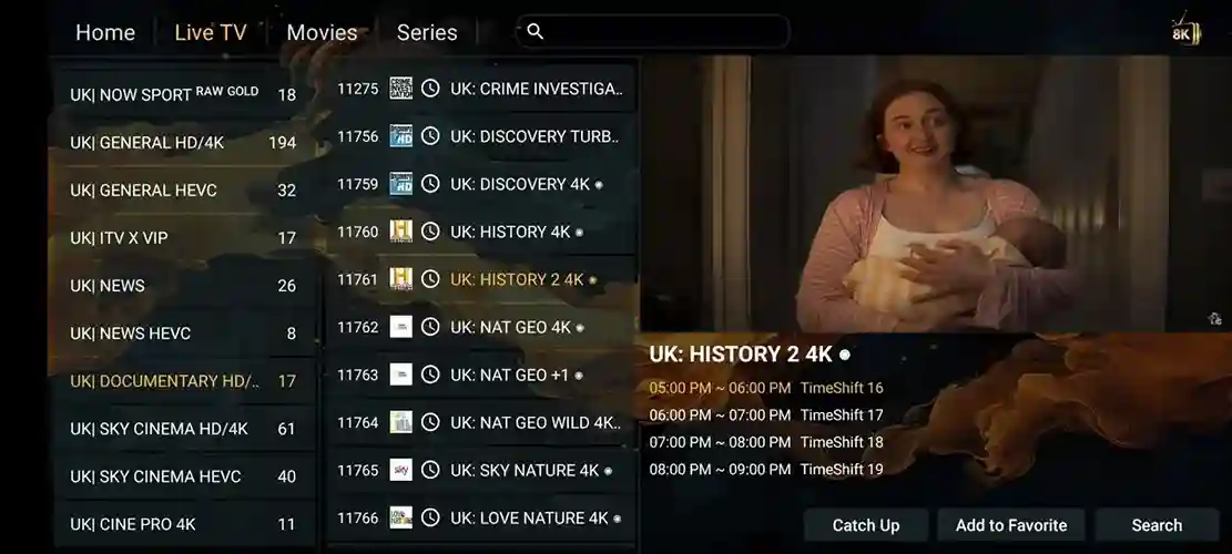 Preview 6 - Bingetrax Premium IPTV Subscription